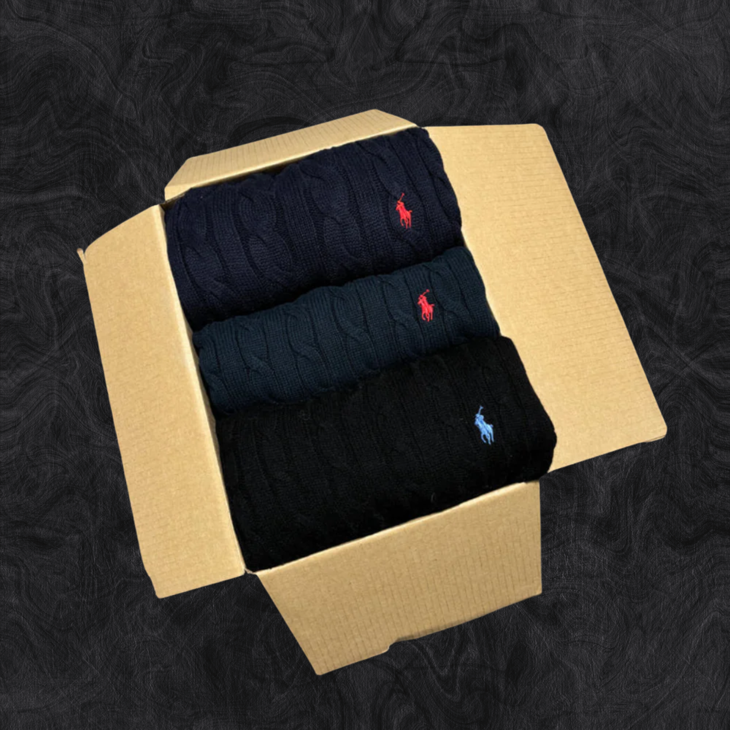 POLO RALPH LAUREN VINTAGE BOX (3 SWEATERS) VENDOR