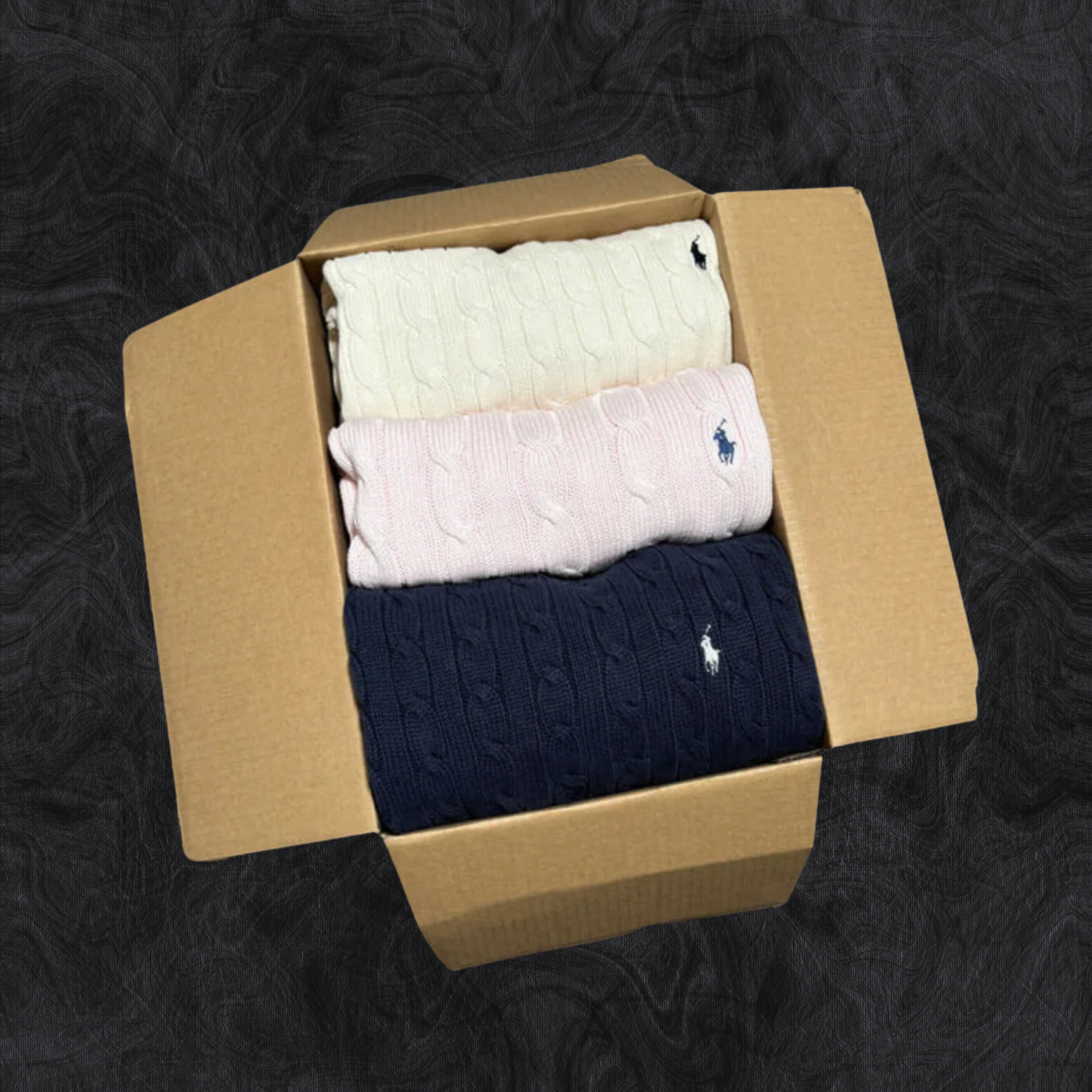 POLO RALPH LAUREN VINTAGE BOX (3 SWEATERS) VENDOR