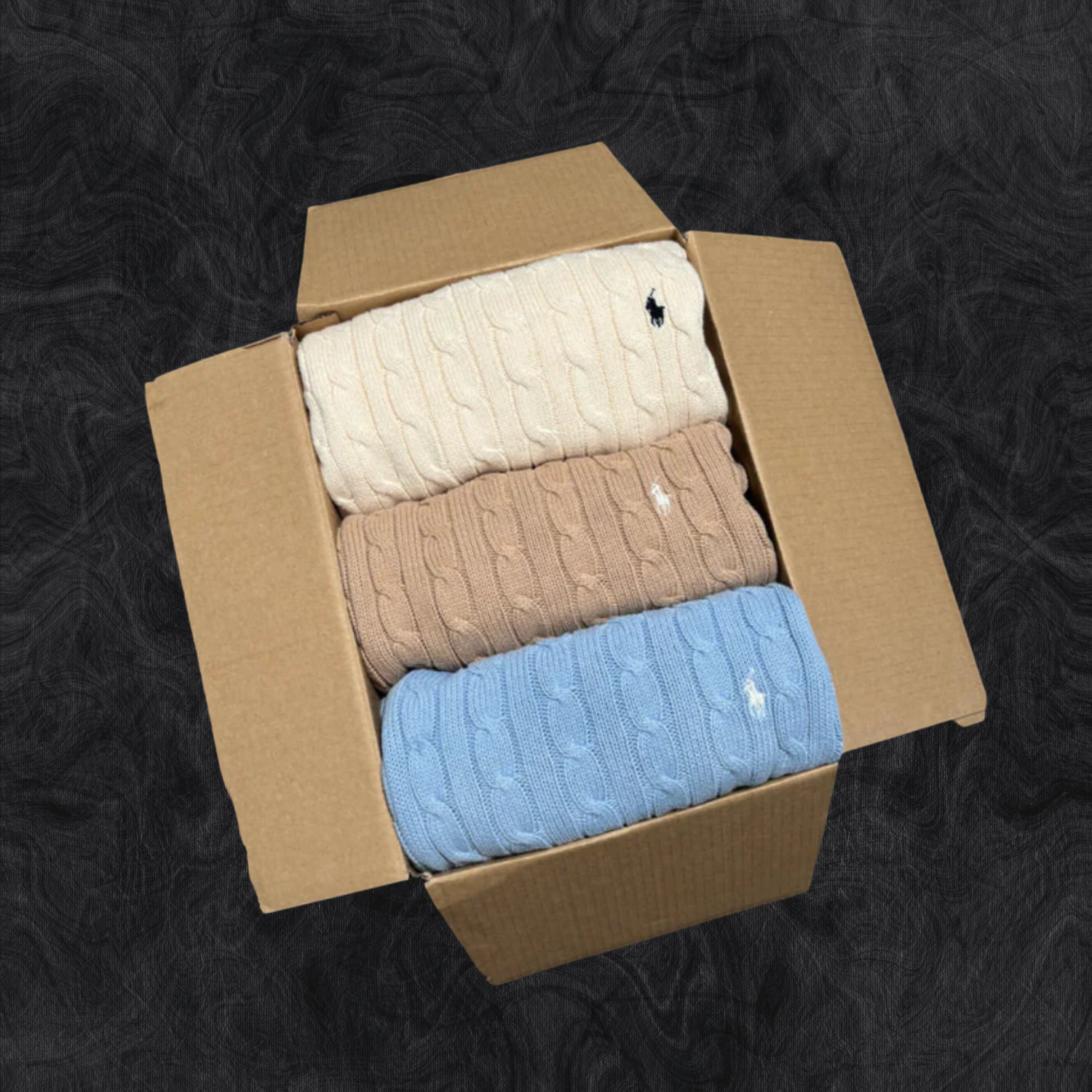 POLO RALPH LAUREN VINTAGE BOX (3 SWEATERS) VENDOR