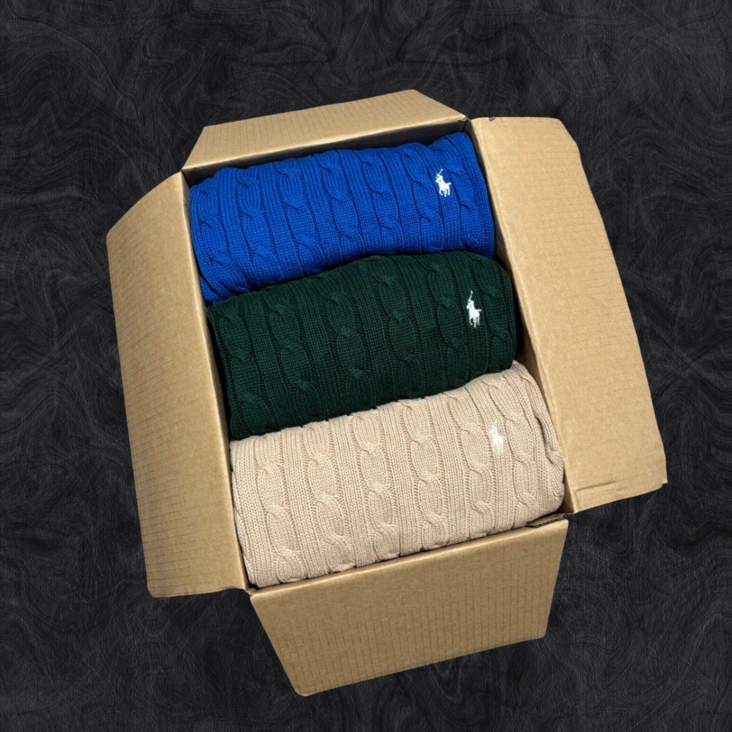 POLO RALPH LAUREN VINTAGE BOX (3 SWEATERS) VENDOR