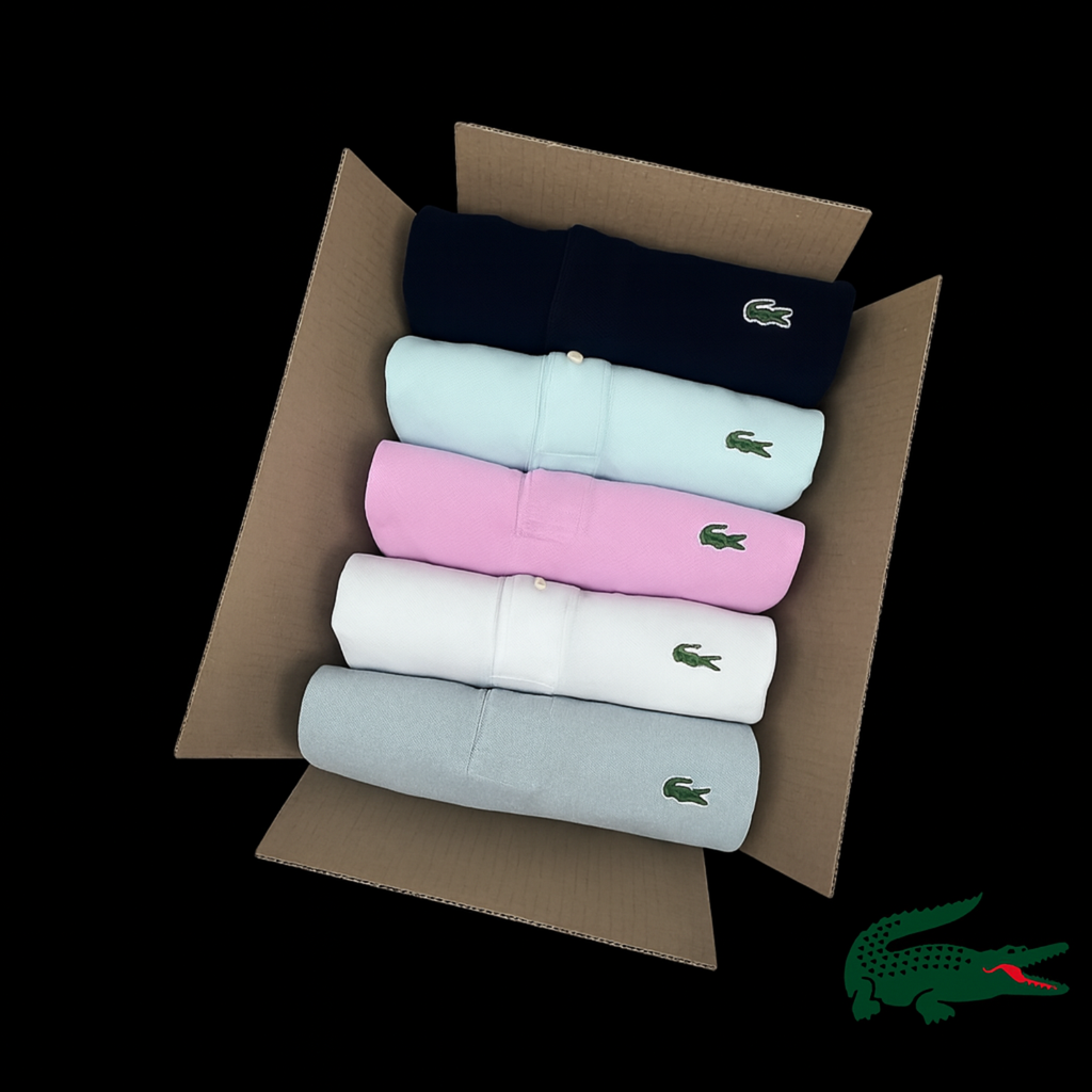 LACOSTE POLO VINTAGE BOX (5 POLOS) SUPPLIER
