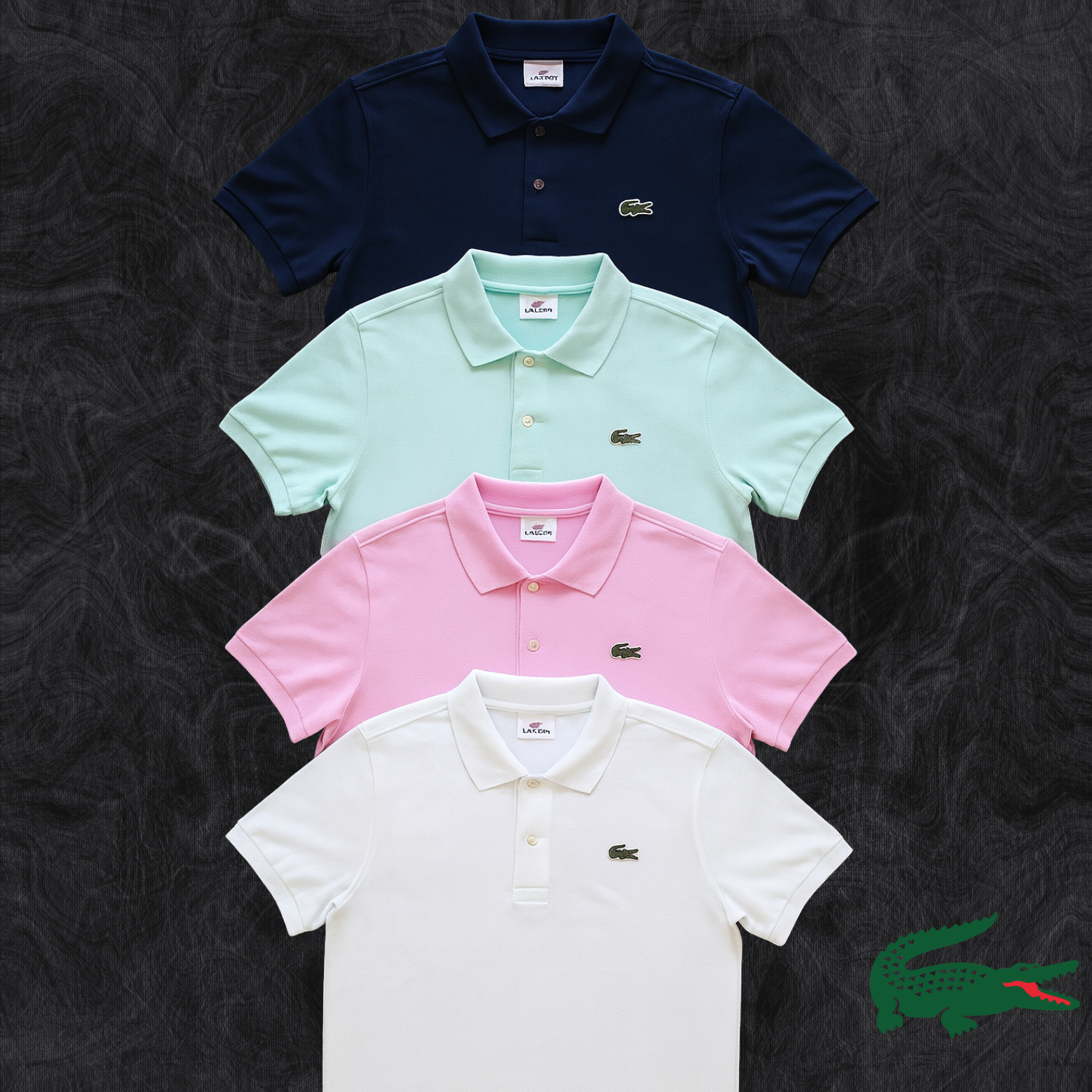 LACOSTE POLO VINTAGE BOX (5 POLOS) SUPPLIER