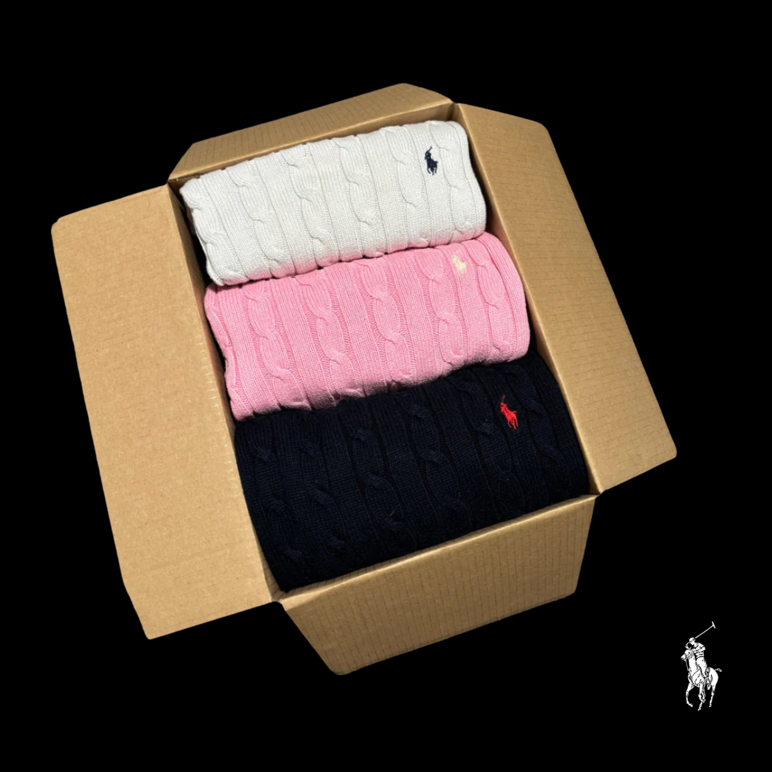 POLO RALPH LAUREN VINTAGE BOX (3 SWEATERS) VENDOR